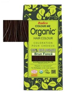 Coloration végétale Bio Brun Foncé - DARK BROWN - 100g - Radico