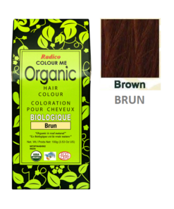 Coloration végétale Bio Brun - Brown - 100g - Radico