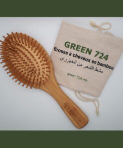 Brosse à Cheveux de luxe 100% naturelle - Ovale - GREEN724